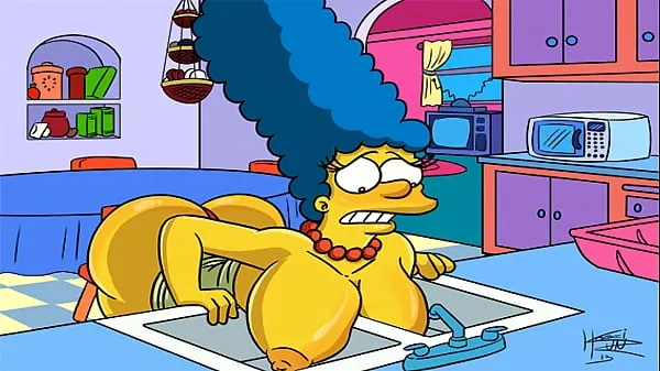 حار The Simpsons Hentai - Marge Sexy (GIF بارد أشرطة الفيديو