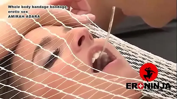 Vroči Whole-Body Bandage bondage,erotic Amira Adara kul videoposnetki
