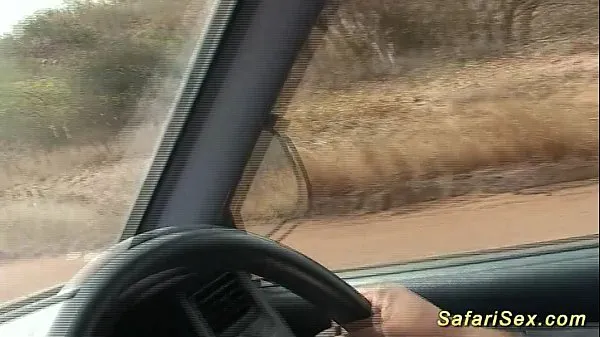 Hot backseat jeep fuck at my safari sex tour kule videoer