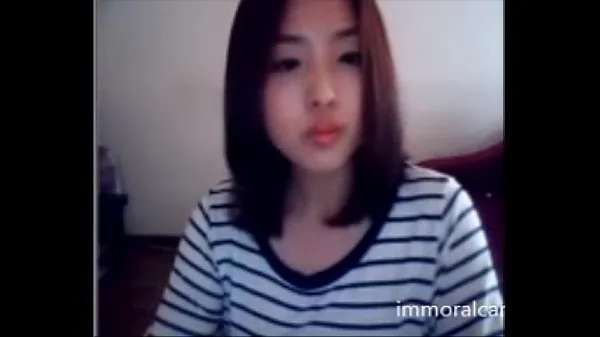 뜨겁Korean Webcam Girl 멋진 동영상