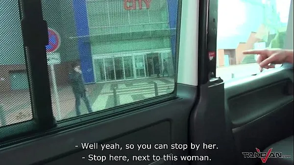 گرم Hungarian lazy beauty didnt want to leave the van after fuck ٹھنڈے ویڈیوز