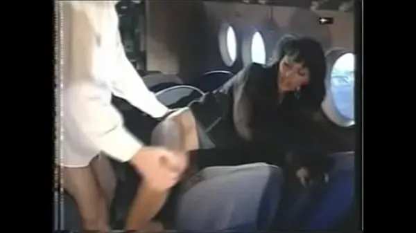 Anita Blond on the aeroplane Video keren yang keren