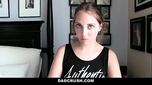 DadCrush- Caught and Punished StepDaughter (Nickey Huntsman) For Sneaking Video keren yang keren