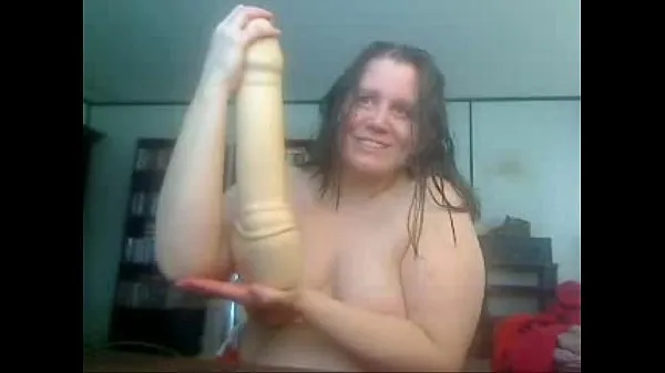 Populaire Big Dildo in Her Pussy... Buy this product from us coole video's