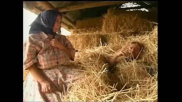 Hot Farmer fucking his wife on hay pile cool Videos