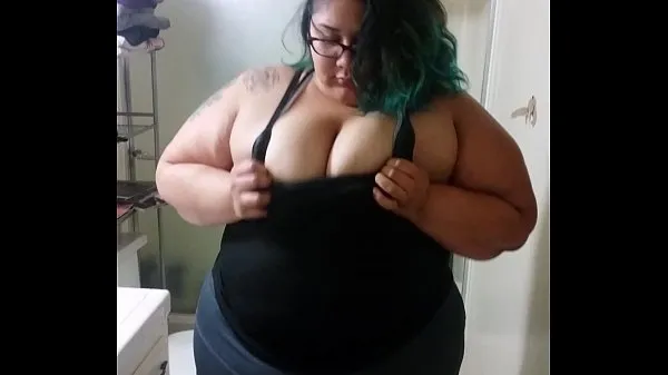 Sexy BBW shower Video keren yang keren