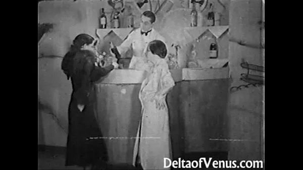 Vroči Authentic Vintage Porn 1930s - FFM Threesome kul videoposnetki