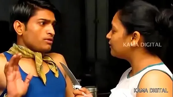Hot indian big boob aunty in short film cool Videos