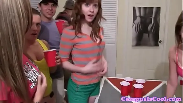 Crazy college babes drilled at dorm party Video keren yang keren