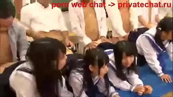 Horúce yaponskie shkolnicy polzuyuschiesya gruppovoi seks v klasse v seredine dnya (1 skvelé videá