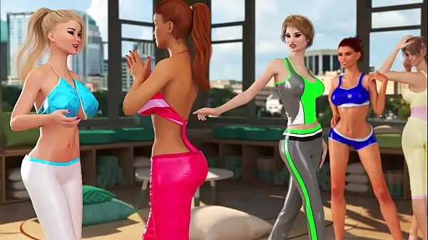 Sıcak Futa Fuck Girl Yoga Class 3DX Video Trailer harika Videolar