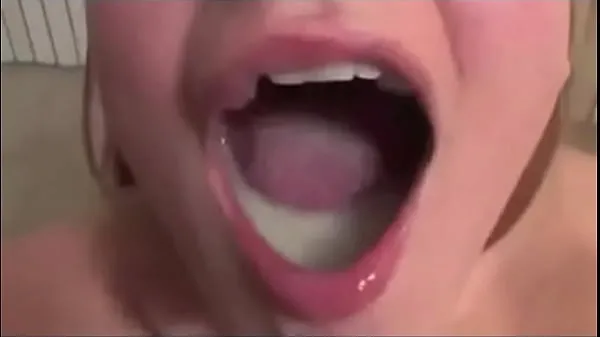 Populaire Cum In Mouth Swallow coole video's