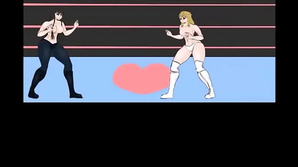 Vroči Exclusive: Hentai Lesbian Wrestling Video kul videoposnetki