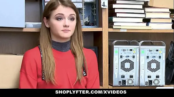 Menő ShopLyfter - Shoplifting Teen (Rosalyn Sphinx) Gets Punished menő videók