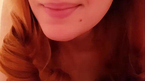 SWEET REDHEAD ASMR GIRLFRIEND RELAXES YOU IN BED Video sejuk panas