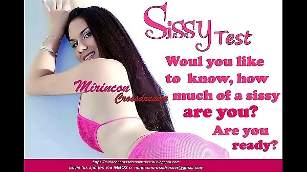 Καυτά Sissy Test" by Mirincon Crossdresser δροσερά βίντεο