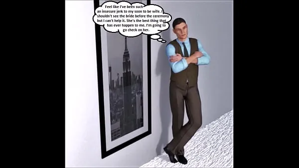Sıcak 3D Comic: HOT Wife CHEATS on Husband With Family Member on Wedding Day harika Videolar