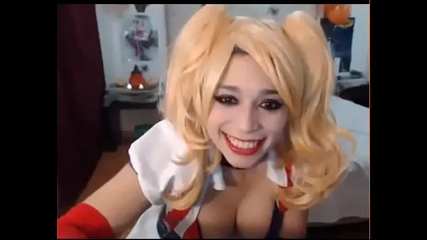 Hot super hot blond babe on cam playing with her pussy in cosplay cool Videos