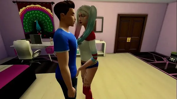 Hot Thesims game sex with The Clown Princess character sucking and fucking kule videoer