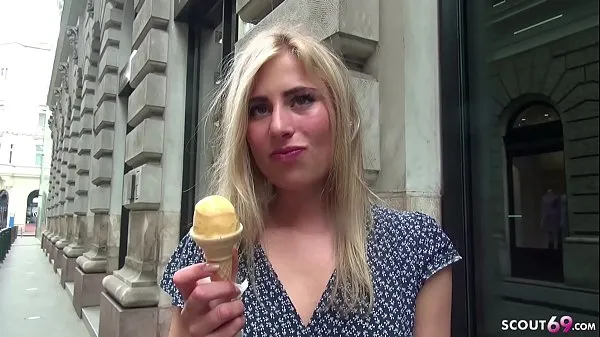GERMAN SCOUT - Blonde Teen Linday Seduce to Fuck at Casting Video sejuk panas
