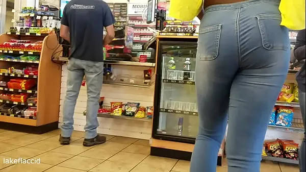 Hot Tall Ebony Shemale In Gas Station cool Videos