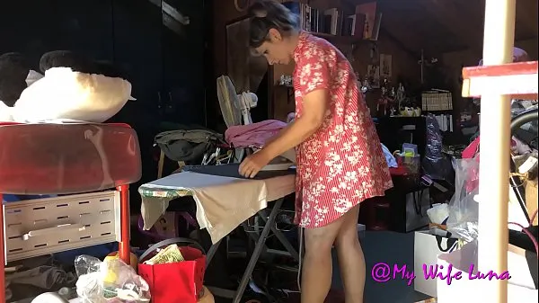 گرم You continue to iron that I take care of you beautiful slut ٹھنڈے ویڈیوز