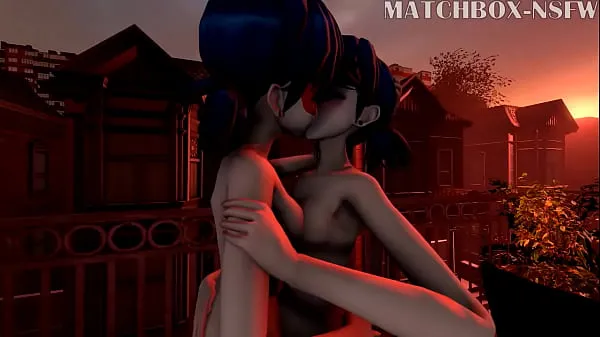 Heta Miraculous ladybug lesbian kiss coola videor