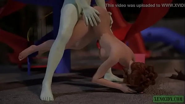 Žhavá Sad Clown's Cock. 3D porn horror skvělá videa