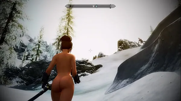 Populaire SKYRIM MOD] Sexy Battle with Dragon Returns coole video's