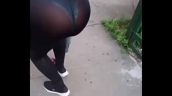Menő Black transparent leggings bending over menő videók