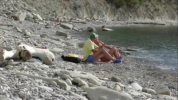 Hotte Travel blogger met a nudist girl. Public blowjob on the beach in Bulgaria. RoleplaysCouples seje videoer