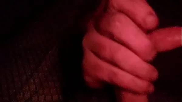 Hot Stroking my big cock in bed cool Videos