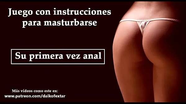 Hot She confesses that she wants to try it up the ass. JOI - masturbation game with Spanish audio cool Videos