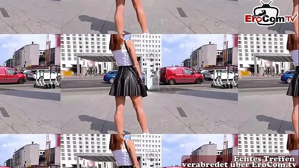 Hot young 18yo au pair tourist teen public pick up from german guy in berlin over EroCom Date public pick up and bareback fuck cool Videos