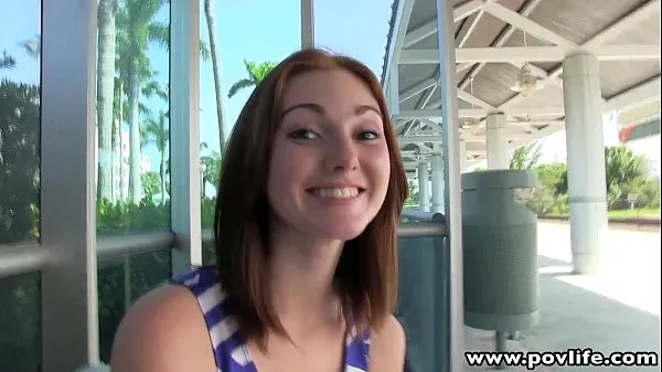 Žhavá POVLife Pale redhead pick up teen facialized skvělá videa