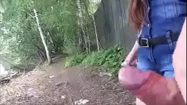 Hot helping hand in the bush cool Videos