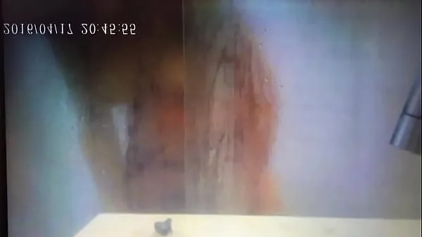 German wife cum in shower - Hide Cam Video sejuk panas