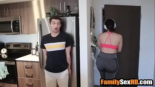 Hot Pranking & fucking my fat ass step sister during quarrantine cool Videos