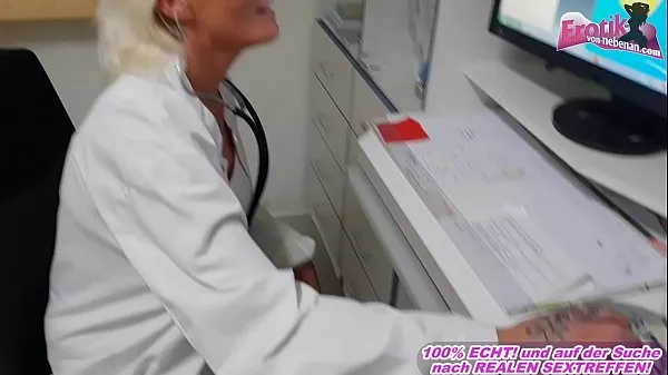 ホットドイツの医者は彼女の患者を誘惑し、彼を性交するクールなビデオ