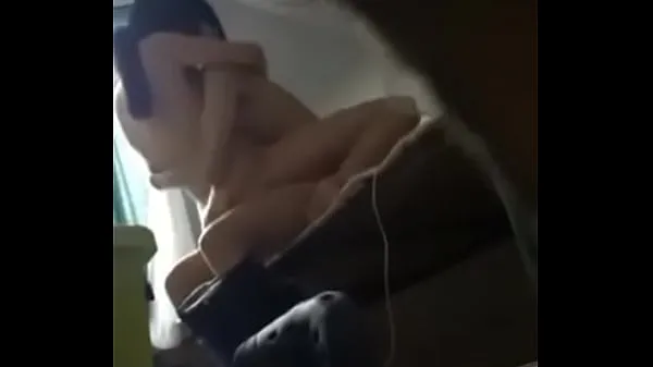 Chinese student couple was photographed secretly in the dormitory Video keren yang keren