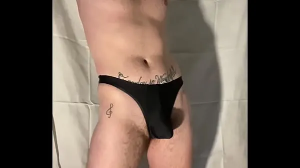 Hot italian guy in thong shows cock kule videoer