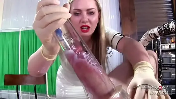 Heiße Nurse she like work with milker Machine coole Videos