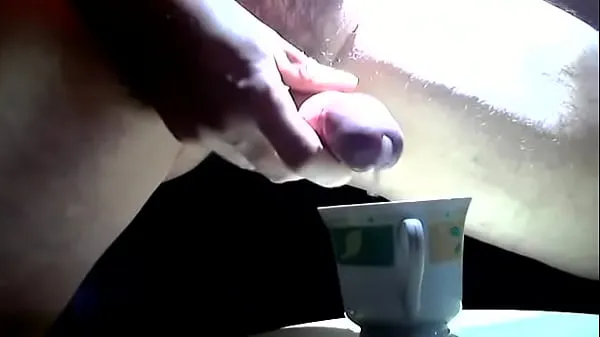 Cumshot - 15 coffee cup Video sejuk panas