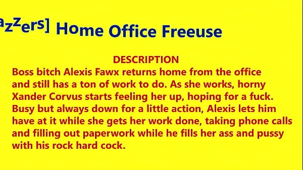 뜨겁brazzers] Home Office Freeuse - Xander Corvus, Alexis Fawx - November 27. 2020 멋진 동영상