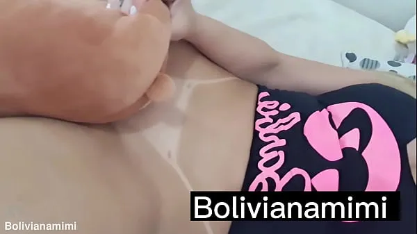 Heta My teddy bear bite my ass then he apologize licking my pussy till squirt.... wanna see the full video? bolivianamimi coola videor