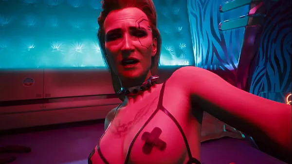 Hot Cyberpunk 2077 Meredith Stout Romance Scene Uncensored cool Videos