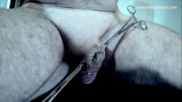 Žhavá Dominatrix Mistress April - Whimp castration skvělá videa