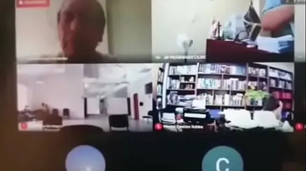 Hot LAWYER FORGETS TO TURN OFF HIS CAMERA AT THE FULL WORK VIA ZOOM cool Videos