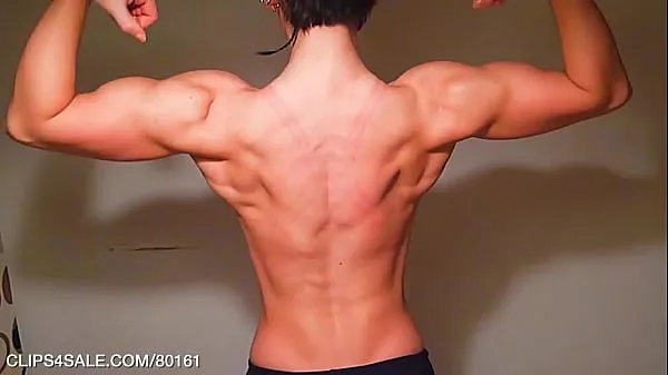 Populaire Massive Teen Muscle Back Flexing coole video's