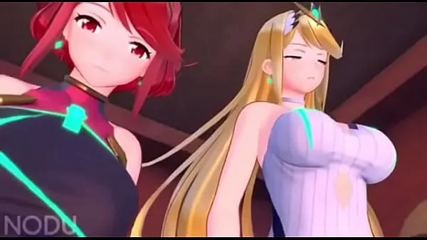 This is how they got into smash Pyra and Mythra Video keren yang keren